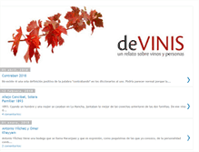 Tablet Screenshot of devinis.org